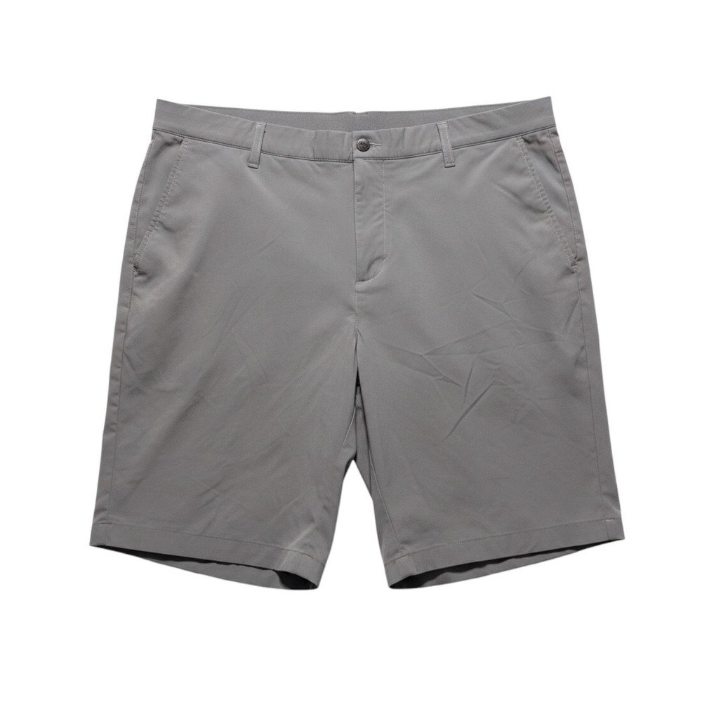 Adidas Mens Ultimate365 Golf Shorts 38 Gray Quick Dry Athleisure Casual Summer